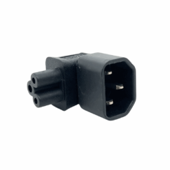 Clover Female (C5) to IEC Male (C14) Vertical Adaptor (2.5A) (250V AC)