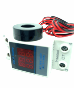 Voltmeter + Ammeter (DIN Rail) (AC 50V - 500V / 0-100A)