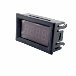 Voltmeter Panel Mount (DC HV 0V - 3800V) (Red) (Solar PV String Compatible)