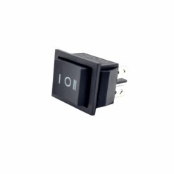 On/Off/On Rocker Switch (250V AC / 16A) (DPDT)