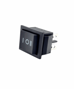 On/Off/On Rocker Switch (250V AC / 16A) (DPDT)