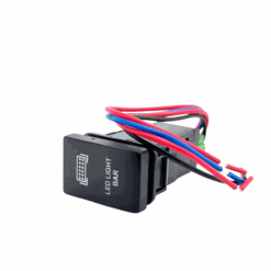 Light Bar On / Off Push Button Switch (Toyota) (12V / 3A) (SPST) (Blue)