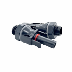 Solar MC4 Panel Mount Connector Pair (Male + Female) (IP65 / 1000V / 30A)