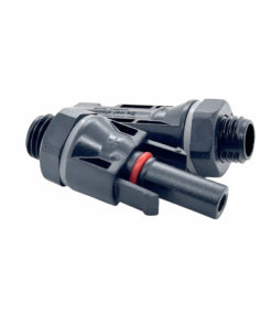 Solar MC4 Panel Mount Connector Pair (Male + Female) (IP65 / 1000V / 30A)