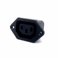 Computer IEC C13 AC Power Panel Mount Female Connector (10A) (250V AC)