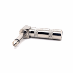 6.35mm Mono Male Angle Connector (Metal)