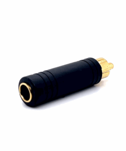 6.35mm Mono Female to RCA Male Adaptor