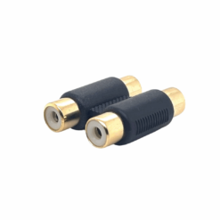 2RCA Female to 2RCA Female Adaptor