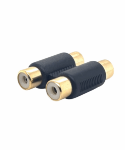 2RCA Female to 2RCA Female Adaptor