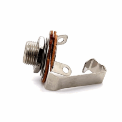 6.35mm Panel Mount Mono Female Connector (Unswitched)