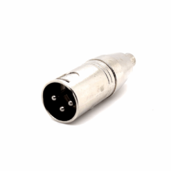 XLR (Cannon) Male to RCA Female Adaptor