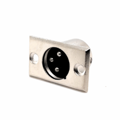 XLR (Cannon) Panel Mount Male Connector