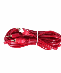 3.5mm Stereo Male to 2RCA Male Cable (5m) (Gold)