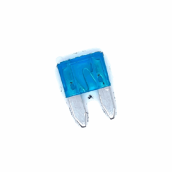Car Blade Mini Fuse (15A) (Blue) (10-piece pack)