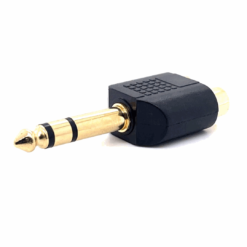 6.35mm Stereo Male to 2RCA Female Adaptor