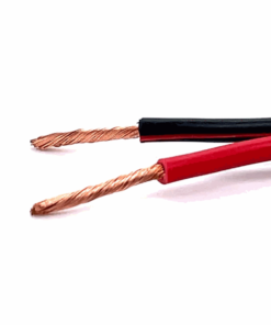 Speaker Cable (2-core / 1.5mm CCA) (Black + Red) (100m roll)