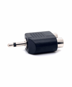 3.5mm Mono Male to 2RCA Female Adaptor