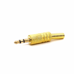 3.5mm Stereo Male Connector (Gold)