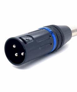 XLR (Cannon) Male Connector + Cable Spring