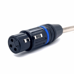 XLR (Cannon) Female Connector + Cable Spring