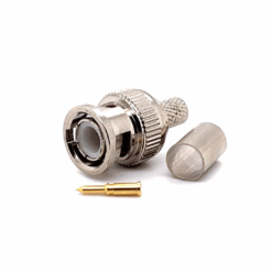 BNC Male RG59U Crimp Connector