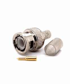 BNC Male RG59U Crimp Connector
