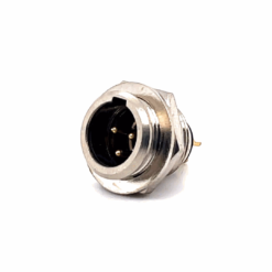 XLR (Cannon) Mini Male Connector (Panel Mount)