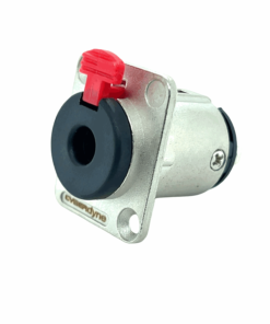 6.35mm Panel Mount Mono Female Connector (Lock Type)