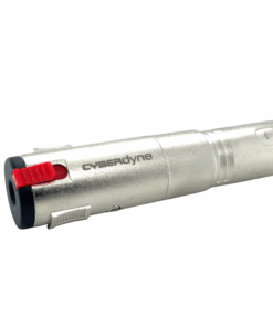 XLR (Cannon) Male to 6.35mm Mono Female Adaptor (Lock Type)