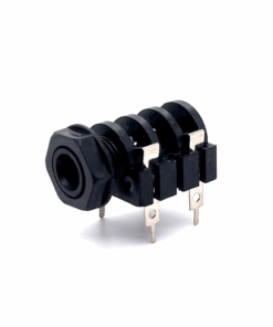 6.35mm Panel Mount Mono Female Connector (Closed Circuit)