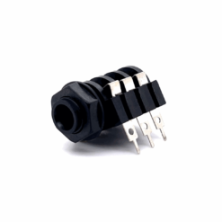 6.35mm Panel Mount Stereo Female Connector (Closed Circuit)