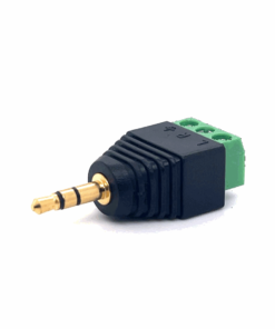 3.5mm Stereo Male to 3-pin Connector (Screw Type)