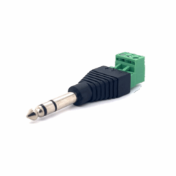 6.35mm Stereo Male to 3-pin Connector