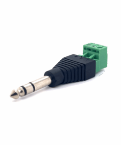 6.35mm Stereo Male to 3-pin Connector