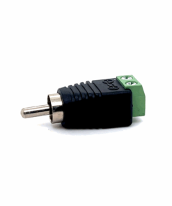 RCA Male to 2-pin Connector